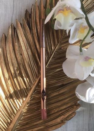 Розкішний стійкий нюдовий олівець бестселер charlotte tilbury pillow talk