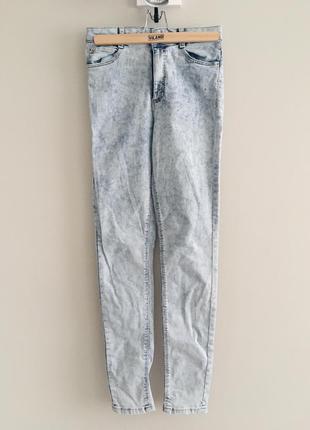 Стильные джинсы high-waist bershka2 фото