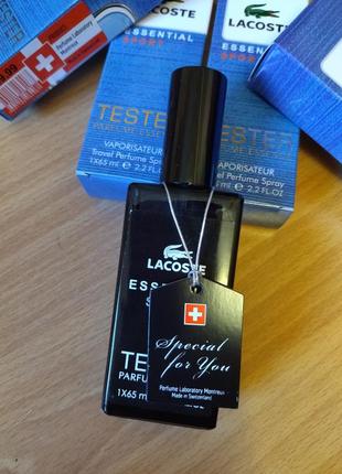 Мужской супер стойкий парфюм,духи lacoste essential sport,65мл4 фото