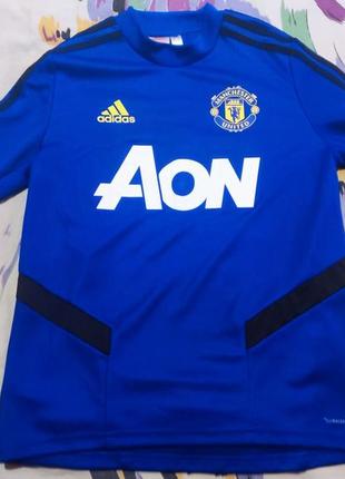 Подростковая футбольная кофта adidas fc manchester united1 фото