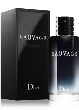 Акция% **человечья т/вода в стиле christian dior sauvage 100 ml