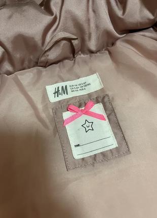 Куртка / пуховик / удлиненная курточка h&amp;m5 фото