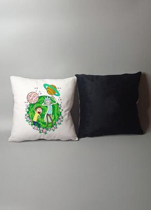 Подушка rick and morty