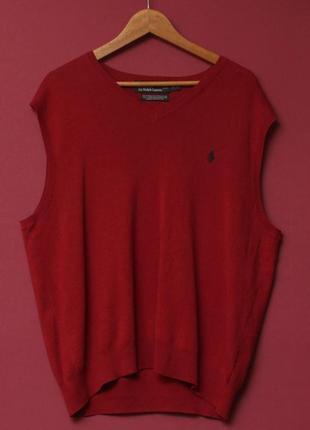 Polo ralph lauren рр xl джемпер из длинноволоконного хлопка pima