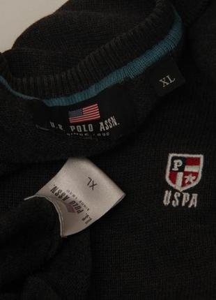 Us polo assn uspa рр xl свитер джемпер из хлопка4 фото