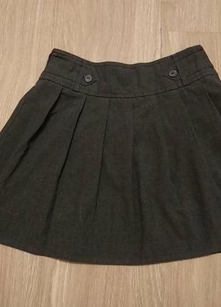 Спідниця шкільна, в складку (9-10 років, зріст 140 см)