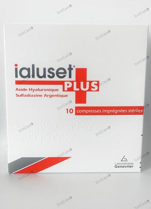 Ialuset plus пластырь, компресс 10 шт иалусет плюс