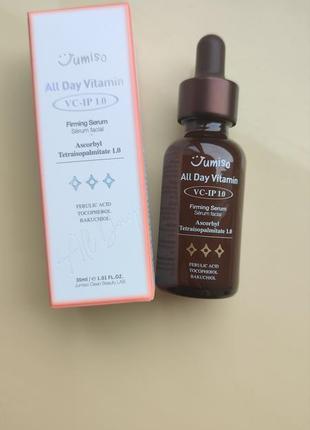 Jumiso all day vitamin vc-ip 1.0 firming serum 30ml сыворотка для эластичности кожи с витамином с1 фото