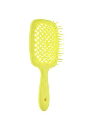 Щетка для волос лимонная janeke superbrush 82sp226yfl