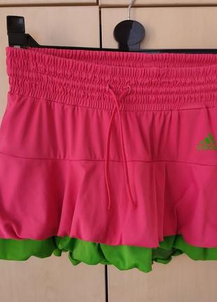 Юбка-шорты для тенниса adidas р-р s1 фото