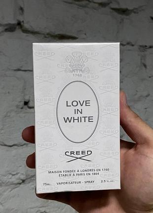 Creed love in white original original