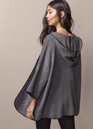 Шикарный кардиган/кофта с капюшоном от massimo dutti