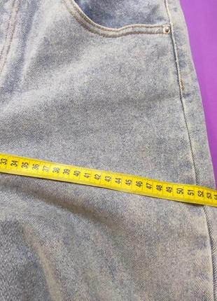 🛍️ джинсы палаццо на высокой посадке плотные фактурные 🛍️ подпишись чтобы быть в курсе ежедневных обнов 🛍️9 фото
