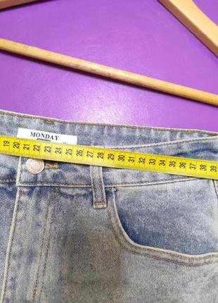 🛍️ джинсы палаццо на высокой посадке плотные фактурные 🛍️ подпишись чтобы быть в курсе ежедневных обнов 🛍️10 фото