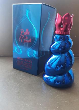 Сказочный волшебный вкуснейший винтажный парфюм nina ricci belle de minuit 50 мл