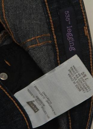 Levis black tab 535 7 s/c джинсы из хлопка и лайкры7 фото