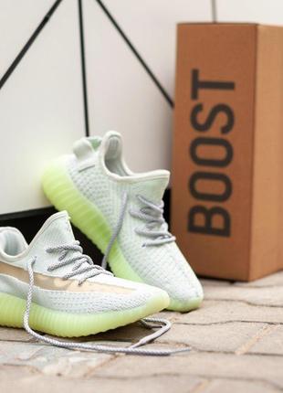 Жіночі💚adidas yeezy boost green💚 кросівки адідас