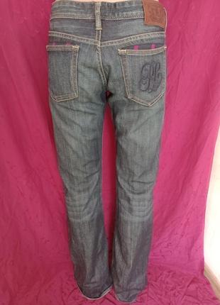 Polo jeans. фирменные брендовые джинсы низкая талия клешом8 фото