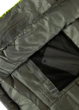 Зимний спальный мешок кокон tramp rover compact olive/grey 185/80-55 utrs-052с6 фото