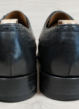 Шкіряні чоловічі туфлі броги gordon & bros, розмір 438 фото