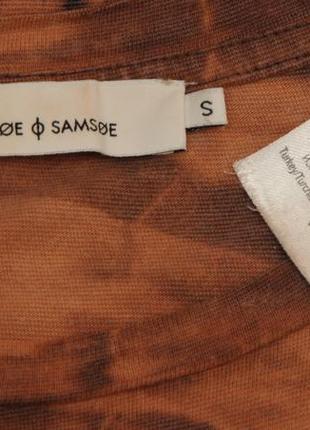 Samsoe & samsoe рр s футболка из хлопка  bleach dye3 фото