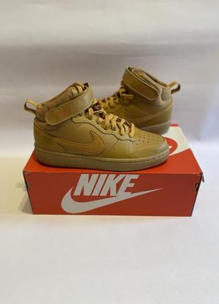 Новые оригинал кроссовки nike court borough mid 24 фото