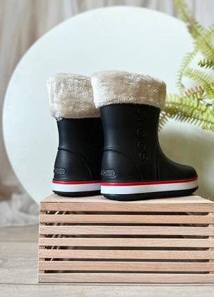 Женские резиновые сапоги crocs❄️5 фото