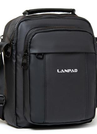 Сумка мужская планшет нейлон lanpad 3778 black