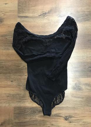Боді з мереживом,гіпюрової спинкою