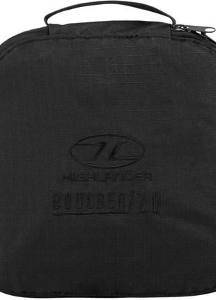 Сумка дорожня highlander boulder duffle bag 70l black (ruc270-bk)3 фото