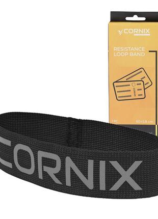 Резинка для фитнеса и спорта из ткани cornix loop band 14-18 кг xr-0140