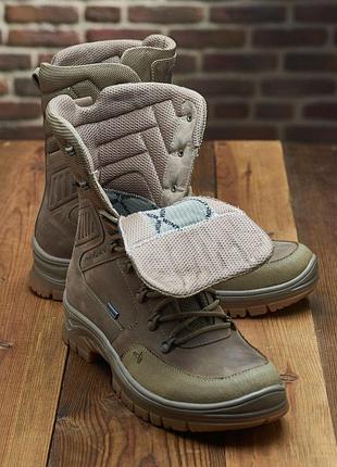 Тактические демисезонные берцы койот из натуральной кожи, берцы хорошего качества,...