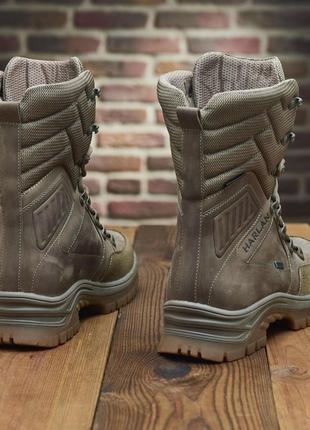 Тактические демисезонные берцы койот из натуральной кожи, берцы хорошего качества,...