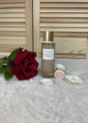 Міст вікторія сікрет coconut milk & rose кокосове молоко і роза victoria's secret оригінал