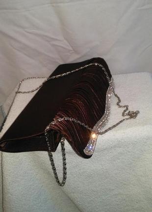Супер классный клатч со стразиками 3