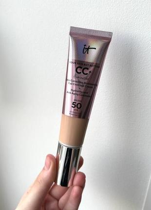 It cosmetics cc cream + illumination with spf 50+8 фото