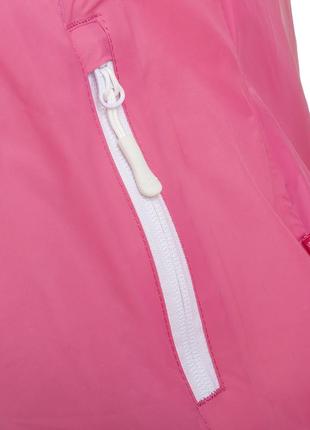 Вітрівка жіноча highlander stow & go pack away rain jacket 6000 mm pink s (jac077l-pk-s)3 фото
