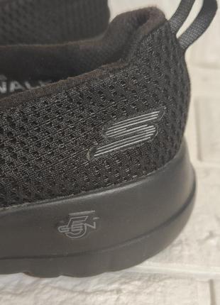 Стильные и удобные кроссовки мокасины слипоны skechers go walk.4 фото