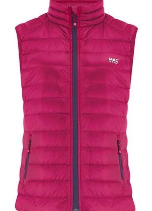 Пуховая жилетка  mac in a sac  alpine ladies down gilet fuchsia (xs)