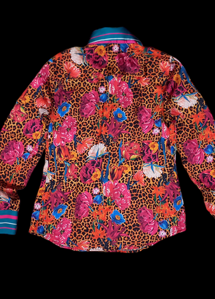 Женская атласная блузка с винтажным воротником boutique by hawes & curtis2 фото