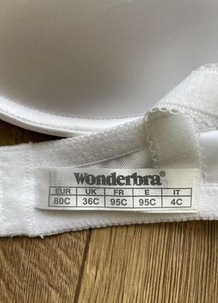 👑шикарный комплект wonderbra. бюст 80с, трусики м. оригинал 💯4 фото