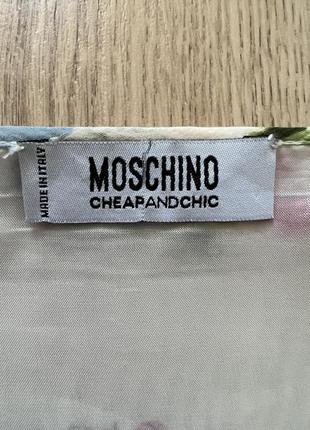 Шовкова квіткова спідниця moschino cheapandchic 🛍️1+1=3🛍️3 фото