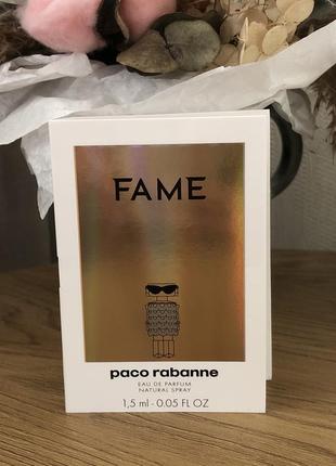 Парфюмированная вода paco rabanne