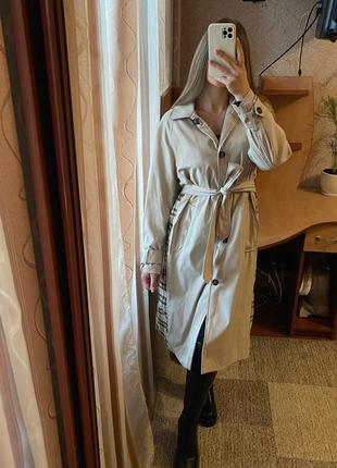 Тренч bershka