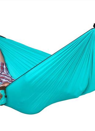 Одномісний туристський гамак la siesta colibri clh15-3 turquoise2 фото