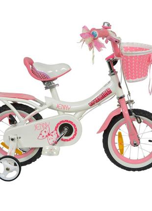 Велосипед royalbaby jenny girls 18", official ua, розовый