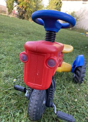 Трактор трехколесный детский2 фото