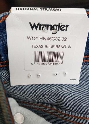 Мужские джинсы texas original straight wrangler 32/32 оригинал9 фото