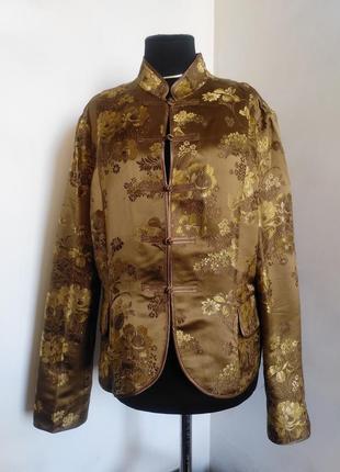 Роскошный стилизованный жакет с шелком от h&amp;m