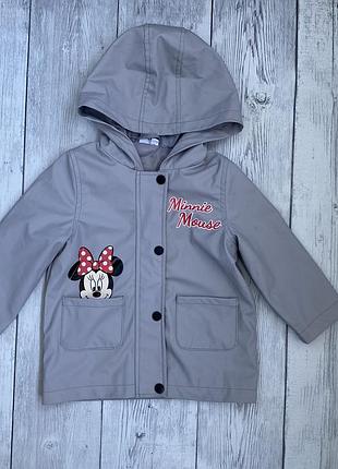 Куртка minnie mouse mickey disney на 2 года